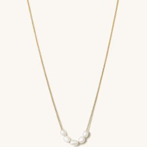 MEJURI - Organic Pearl Bead Necklace